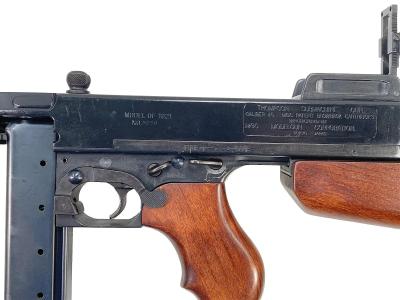 [MGC] トンプソン M1921 ミリタリータイプ SMG 金属モデルガン 後期型 コンペンセイターカスタム (中古)サブ画像へ3
