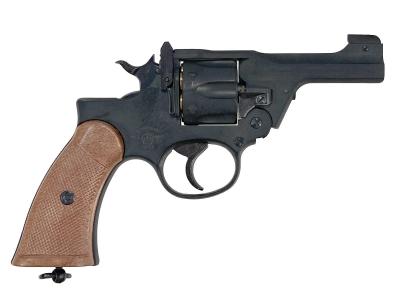 [マルシン] エンフィールド No.2 Mk1 ポリス エクセレントHW 発火モデルガン 完成品 プラグリップ仕様 (中古)サブ画像へ1