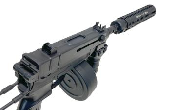 [東京マルイ] スコーピオン Vz.61 電動ガン サプレッサー・ドラムマガジン・フォアグリップカスタム (中古)サブ画像へ4