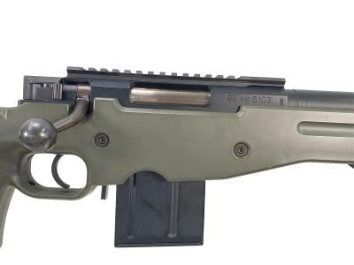 [東京マルイ] L96 AWS ODストック エアコッキングライフル インナーバレルカット バイポットカスタム (訳あり)サブ画像へ3
