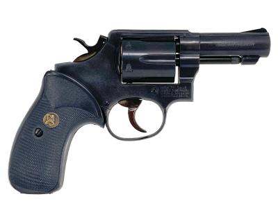 [コクサイ] S&W M13 3インチ FBIスペシャル USスーパーブルーフィニッシュ No.268 磁性樹脂 グリップカスタム (中古)サブ画像へ2