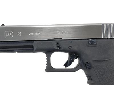 マルシン] グロック21 シルバースライドモデル 8mmBB Dual maxi 排莢式