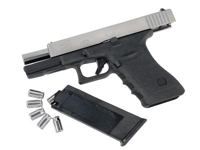 [マルシン] グロック21 シルバースライドモデル 8mmBB Dual maxi 排莢式 (中古)サブ画像へ6
