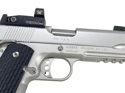 [BWC] Kimber PRO VENOM CUSTOM SILVER 発火モデルガン グリップセーフティカスタム (未発火)サブ画像へ4