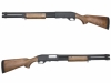 [S&T] M870 ロング リアルウッド エアーショットガン 【レミントン刻印】 (中古)
