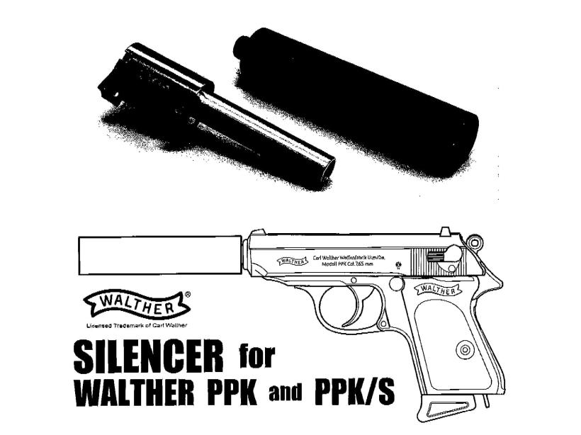マルゼン] PPK PPK/S用 サイレンサー&可変ホップバレルセット (新品 