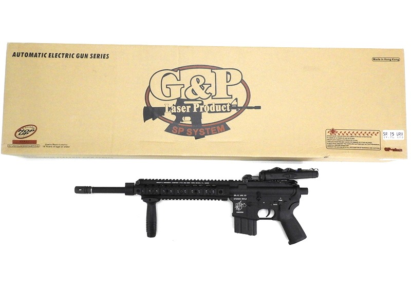 [G&P] SR-15 URX ノーストック カスタム ピン欠品 (訳あり)