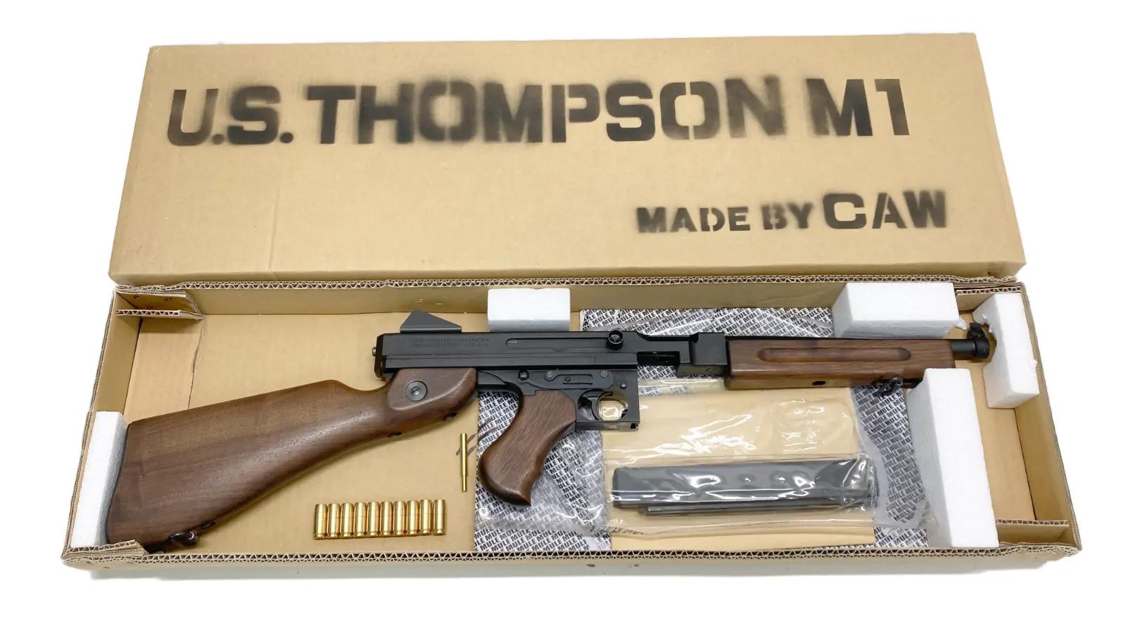 [CAW/MULE] トンプソン M1 サブマシンガン モデルガン (未発火)