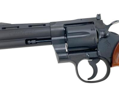 [タナカ] コルト パイソン 357マグナム 4インチ Rモデル HW ガスリボルバー 26/07以降ロット (新品)サブ画像へ3