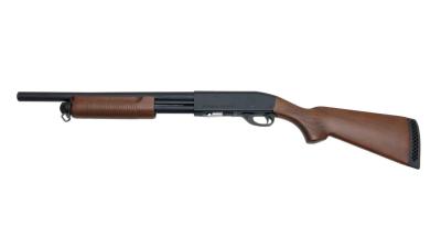 [S&T] M870 ミディアム リアルウッド エアーショットガン 【レミントン刻印】 (中古)サブ画像へ1