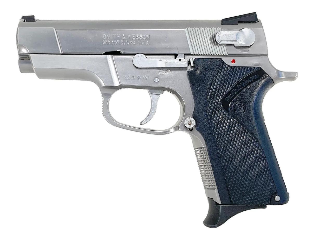 [WA] S&W ショーティ.40 HW クロームシルバー ガスブローバック (中古)