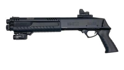 [BO Manufacture] Fabarm STF/12 SHORT ガスショットガン BK ダットサイト＆フラッシュライト付 ガス漏れあり (訳あり)サブ画像へ1