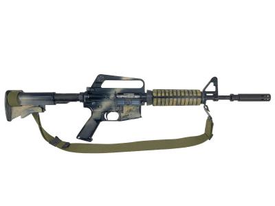 [マルシン] コルト XM177E2 金属モデルガン 塗装カスタム ボルト動作難 (訳あり)サブ画像へ1