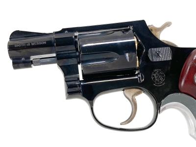[タナカ] S&W .38 チーフスペシャル 2インチ スクエアバット "ジョーカーモデル" スチール・フィニッシュ Ver.2 発火モデルガン グリップカスタム (中古)サブ画像へ3