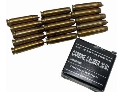 [タナカ] U.S. M1カービン /M1A1 パラトルーパー モデルガン カートリッジ20発付 (中古)サブ画像へ10