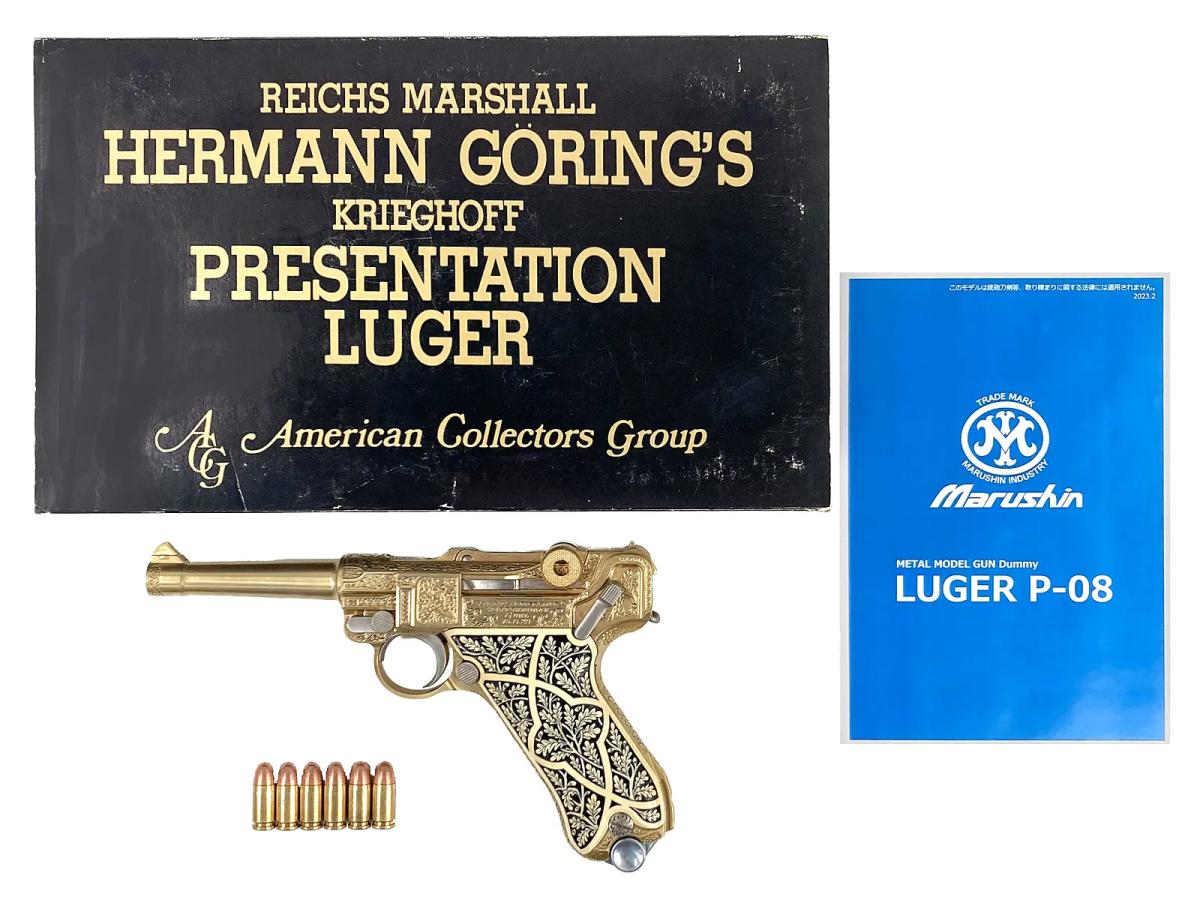[ACG] ルガーP08 ヘルマンゲーリング 4インチ 金属モデルガン (中古)