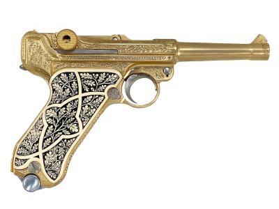 [ACG] ルガーP08 ヘルマンゲーリング 4インチ 金属モデルガン (中古)サブ画像へ2