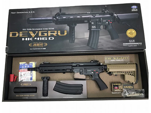 東京マルイ HK416D DEVGRUカスタム オーバーホール済み