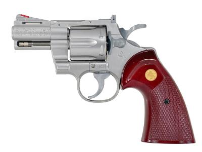 [クラウン] コルト パイソン .357マグナム 2.5インチ シルバー エアガン 10歳以上 (中古)サブ画像へ1