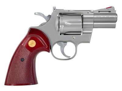 [クラウン] コルト パイソン .357マグナム 2.5インチ シルバー エアガン 10歳以上 (中古)サブ画像へ2