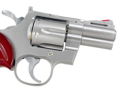 [クラウン] コルト パイソン .357マグナム 2.5インチ シルバー エアガン 10歳以上 (中古)サブ画像へ4