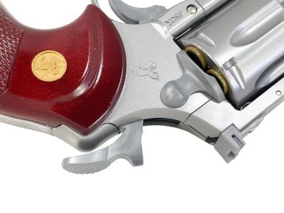 [クラウン] コルト パイソン .357マグナム 2.5インチ シルバー エアガン 10歳以上 (中古)サブ画像へ6