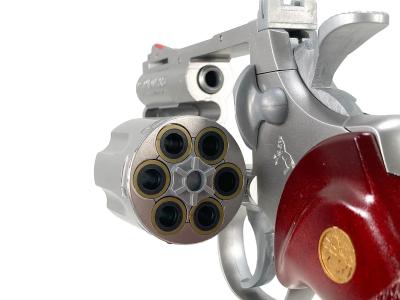 [クラウン] コルト パイソン .357マグナム 2.5インチ シルバー エアガン 10歳以上 (中古)サブ画像へ7