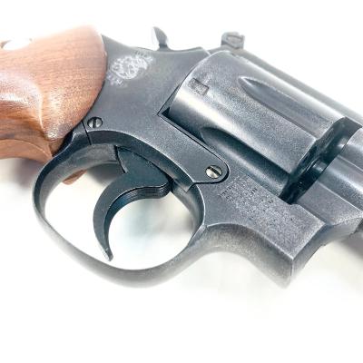[コクサイ] S&W M19 .357 コンバット・マグナム 6インチ メガHW NO.377 サイドプレート刻印入り 木製スムースグリップカスタム 発火モデルガン (中古)サブ画像へ2