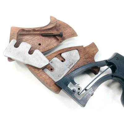 [コクサイ] S&W M19 .357 コンバット・マグナム 6インチ メガHW NO.377 サイドプレート刻印入り 木製スムースグリップカスタム 発火モデルガン (中古)サブ画像へ8