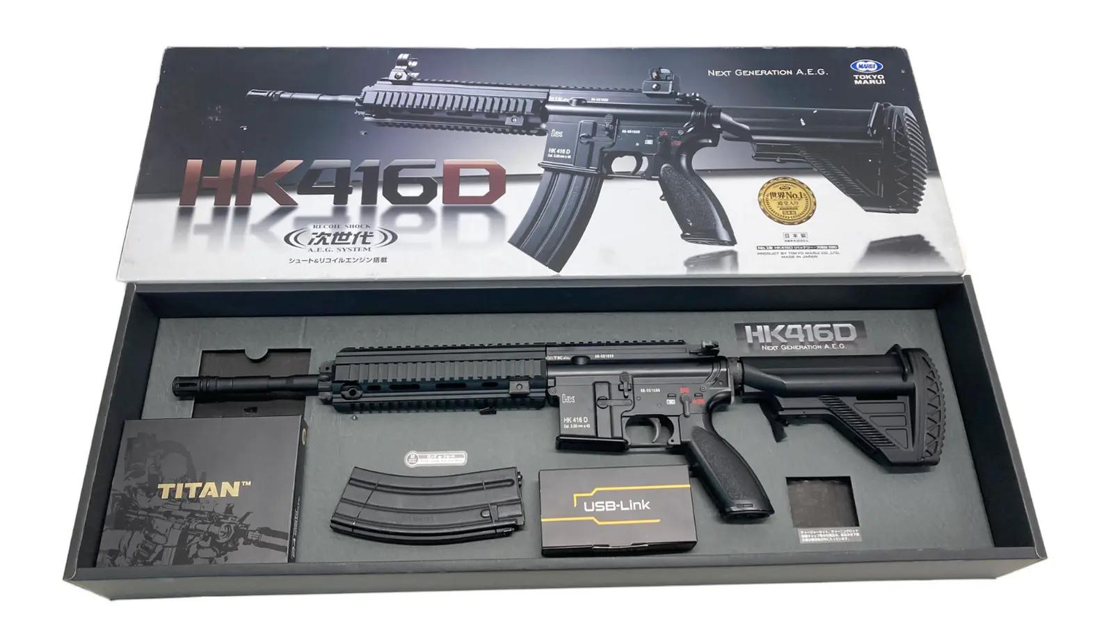 [東京マルイ] HK416D 次世代電動ガン ショップカスタム GATE TITAN V2組込 (中古)