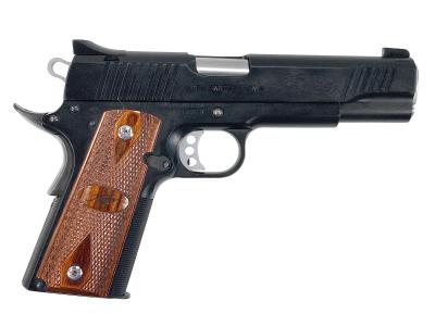 [MGC] キンバー KIMBER SWAT CUSTOM スーパーブラックHW  発火モデルガン 木製グリップ (中古)サブ画像へ2
