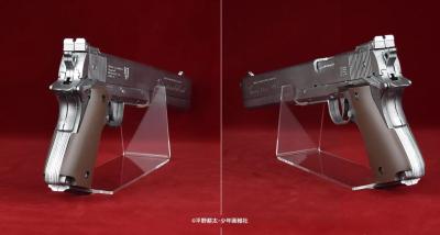 [Fullcock] COSPLAY PROP SERIES　Alucard's 454Casull Cosplay Prop Gun. 「HELLSING」 アーカードの銃 コスプレ プロップガン シルバー (新品予約受付中!)サブ画像へ3