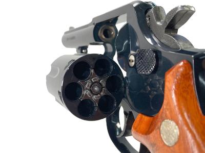 [コクサイ] S&W M13 4インチ ABS 発火モデルガン S&W木製グリップカスタム (中古)サブ画像へ4