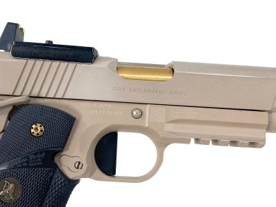 [東京マルイ] コルト M45A1 CQBピストル  ガスブローバック フルカスタム トリガー難 (訳あり)サブ画像へ3