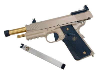 [東京マルイ] コルト M45A1 CQBピストル  ガスブローバック フルカスタム トリガー難 (訳あり)サブ画像へ7