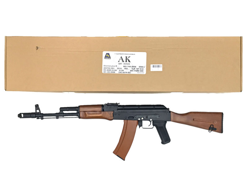 [BELL] AK74N リアルウッドハンドガード メタル電動ガン 006A (中古)