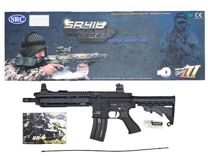 [SRC] HK416D フルメタル電動ガン SR416 D10 (中古)