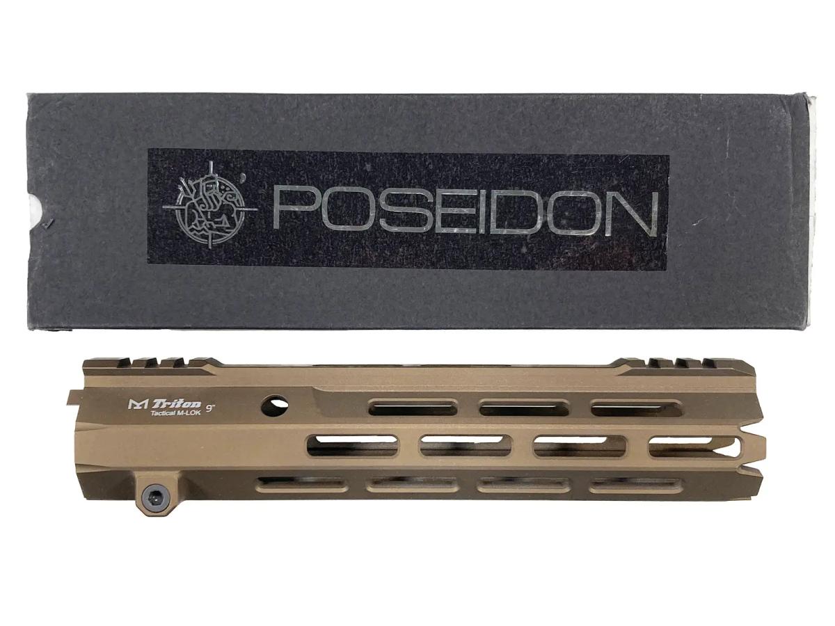 [POSEIDON] Triton タクティカル ハンドガード M-LOK 9.5"トイピッチ タンカラー (中古)