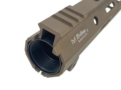 [POSEIDON] Triton タクティカル ハンドガード M-LOK 9.5"トイピッチ タンカラー (中古)サブ画像へ4