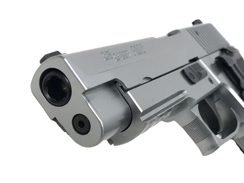 P226 E2 Stainless Model ガスガン P226 E2 Stainless Steel Gas Blowback Pistol | Tokyo Marui