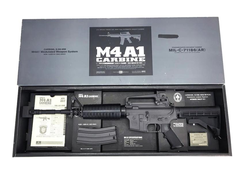 [東京マルイ] M4A1カービン スタンダード電動ガン ストックネジ一部変更 (中古)