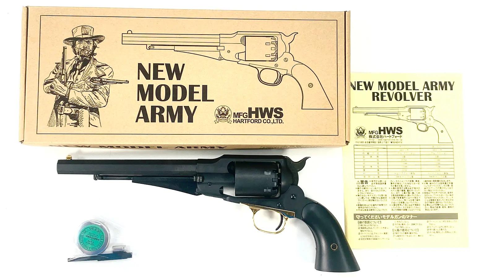 [HWS] ニューモデルアーミー 標準/スタンダードモデル HW 完成品 モデルガン (未発火)