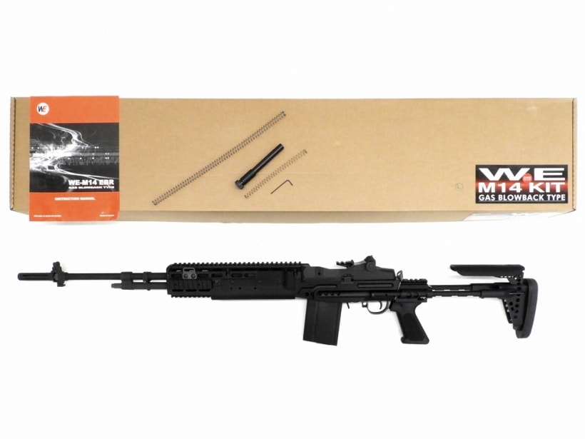 [WE] M14 EBR GBB リアル刻印カスタム ロングバレルver. (新品取寄)