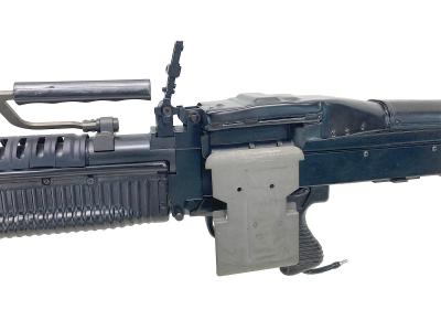 [アサヒファイヤーアームズ] M60 スーパーデラックス 軽機関銃 外部ソース式ガスガン レシーバーヒビ 動作不明 箱付き (ジャンク)サブ画像へ3