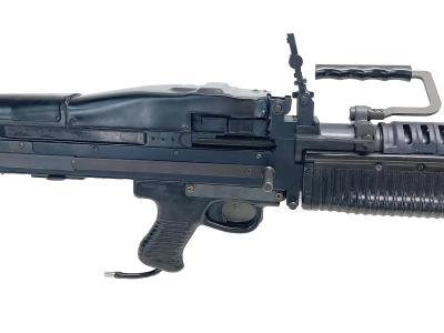 [アサヒファイヤーアームズ] M60 スーパーデラックス 軽機関銃 外部ソース式ガスガン レシーバーヒビ 動作不明 箱付き (ジャンク)サブ画像へ4