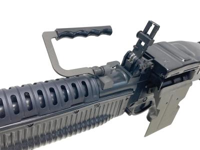 [アサヒファイヤーアームズ] M60 スーパーデラックス 軽機関銃 外部ソース式ガスガン レシーバーヒビ 動作不明 箱付き (ジャンク)サブ画像へ7