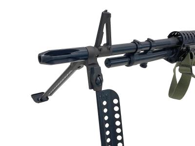 [アサヒファイヤーアームズ] M60 スーパーデラックス 軽機関銃 外部ソース式ガスガン レシーバーヒビ 動作不明 箱付き (ジャンク)サブ画像へ8