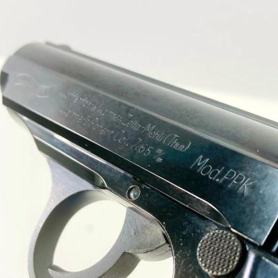 [マルシン] ワルサー PPK Early 初期型 WディープブラックABS 発火モデルガン組み立てキット《組立済み》 2025年モデル (中古)サブ画像へ3