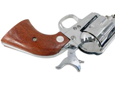 [HWS] コルト SAA.45 アーティラリー オールシルバー 組立キット モデルガン 組立済み 木製グリップ装備 (未発火)サブ画像へ5