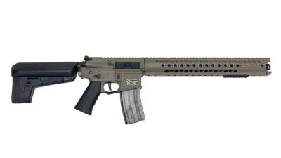 [KRYTAC] WAR SPORT LVOA-C FDE 電動ガン ショップカスタム グリップエンドプレート割れあり (訳あり)サブ画像へ1